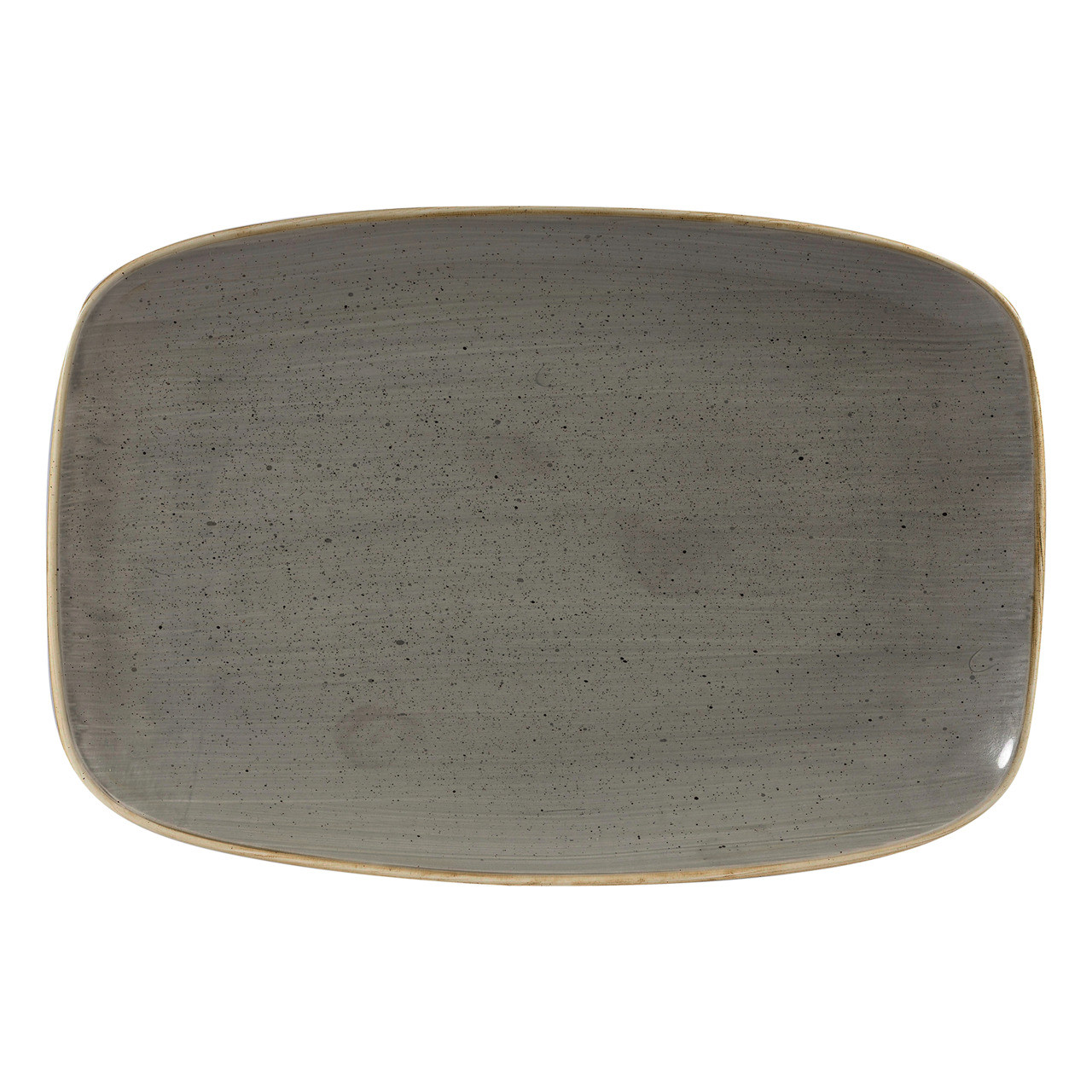 Stonecast, Teller Chefs rechteckig 344 x 234 mm Peppercorn Grey